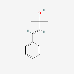 molecular formula C11H14O B11944467 3-Buten-2-ol, 2-methyl-4-phenyl-, (3E)- CAS No. 57132-28-2