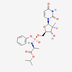 molecular formula C22H29FN3O9P B1194449 Sofosbuvir CAS No. 1190307-88-0
