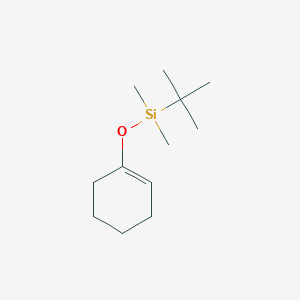 molecular formula C12H24OSi B11944500 Tert-butyl(cyclohex-1-en-1-yloxy)dimethylsilane 