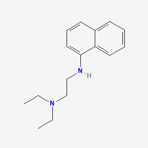 molecular formula C16H22N2 B1194460 N-(1-Naphthyl)-N',N'-diethylethylenediamine CAS No. 5235-86-9