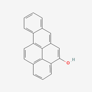 molecular formula C20H12O B1194471 4-羟基苯并(a)芘 CAS No. 37574-48-4