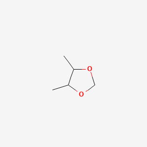 molecular formula C5H10O2 B11944712 4,5-Dimethyl-1,3-dioxolane CAS No. 1072-57-7