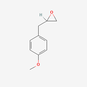 molecular formula C10H12O2 B1194473 2-[(4-Methoxyphenyl)methyl]oxirane CAS No. 51410-45-8
