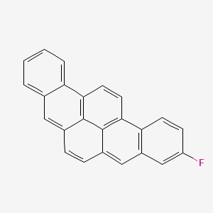 molecular formula C24H13F B1194475 3-Fluorobenzo(a,i)pyrene CAS No. 61735-77-1