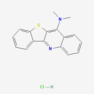 molecular formula C17H15ClN2S B11944758 N,N-dimethyl[1]benzothieno[3,2-b]quinolin-11-amine hydrochloride CAS No. 310462-67-0
