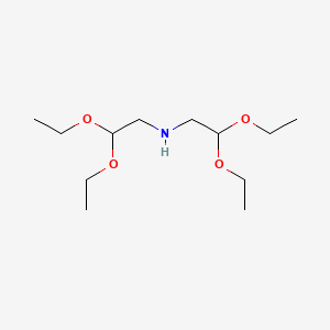 molecular formula C12H27NO4 B11944775 n-(2,2-Diethoxyethyl)-2,2-diethoxyethanamine CAS No. 67856-69-3