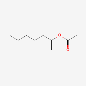molecular formula C10H20O2 B1194478 1,5-Dimethylhexyl acetate CAS No. 67952-57-2