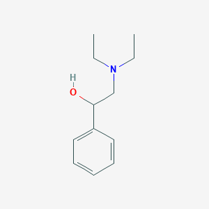 molecular formula C12H19NO B11944782 2-(Diethylamino)-1-phenylethanol CAS No. 4249-64-3