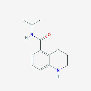 molecular formula C13H18N2O B11944833 N-isopropyl-1,2,3,4-tetrahydroquinoline-5-carboxamide 