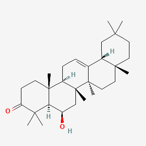 molecular formula C30H48O2 B1194484 曼陀罗酮 CAS No. 41498-80-0