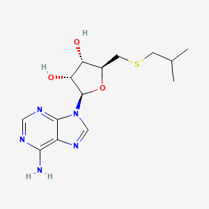 molecular formula C14H21N5O3S B1194485 (S)-Retosiban CAS No. 35899-54-8