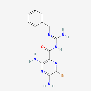 molecular formula C13H14BrN7O B1194487 6-Bromobenzamil CAS No. 98057-31-9