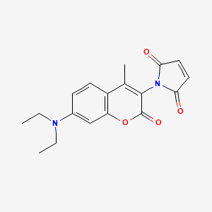 molecular formula C18H18N2O4 B1194488 Cpm-dea CAS No. 93111-28-5