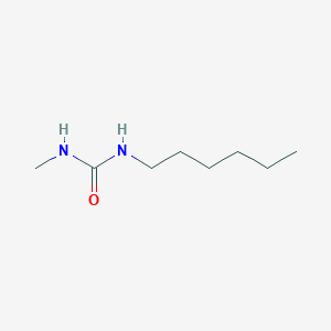 molecular formula C8H18N2O B11944892 Urea, N-hexyl-N'-methyl- CAS No. 39804-97-2