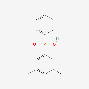molecular formula C14H15O2P B11945073 Phenyl(3,5-xylyl)phosphinic acid 