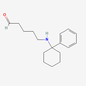 molecular formula C17H25NO B1194508 5-((1-Phenylcyclohexyl)amino)pentanal CAS No. 77160-81-7