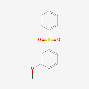 molecular formula C13H12O3S B11945111 1-Methoxy-3-(phenylsulfonyl)benzene 