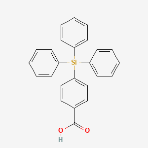 molecular formula C25H20O2Si B11945117 4-(Triphenylsilyl)benzoic acid CAS No. 18821-83-5