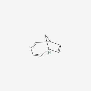 molecular formula C9H10 B11945174 Bicyclo[4.2.1]nona-2,4,7-triene CAS No. 5240-87-9