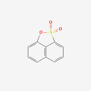 molecular formula C10H6O3S B1194518 萘并[1,8-cd]-1,2-氧杂硫醇, 2,2-二氧化物 CAS No. 83-31-8
