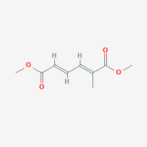 molecular formula C9H12O4 B11945185 Dimethyl 2-methylmuconate CAS No. 90535-14-1
