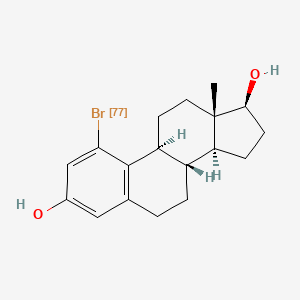 molecular formula C18H23BrO2 B1194519 1-Bromoestradiol CAS No. 97794-69-9