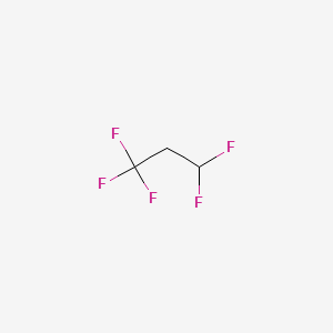 molecular formula C3H3F5 B1194520 1,1,1,3,3-Pentafluoropropane CAS No. 460-73-1