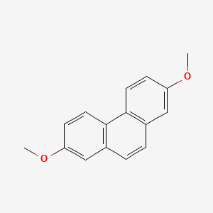 molecular formula C16H14O2 B11945212 2,7-Dimethoxyphenanthrene CAS No. 74307-30-5