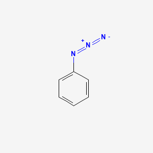 molecular formula C6H5N3 B1194522 Azidobenzene CAS No. 622-37-7