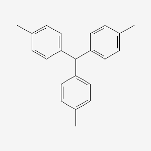 molecular formula C22H22 B11945307 Tri(P-tolyl)methane CAS No. 16845-02-6