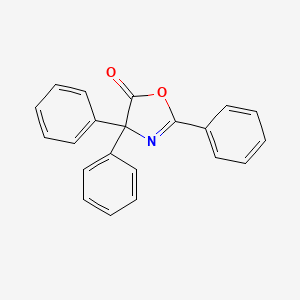 molecular formula C21H15NO2 B11945346 2,4,4-Triphenyl-2-oxazolin-5-one CAS No. 61365-94-4