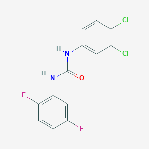 molecular formula C13H8Cl2F2N2O B11945378 1-(3,4-Dichlorophenyl)-3-(2,5-difluorophenyl)urea 