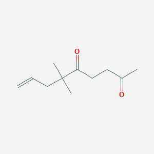 molecular formula C11H18O2 B11945382 6,6-Dimethyl-8-nonene-2,5-dione 