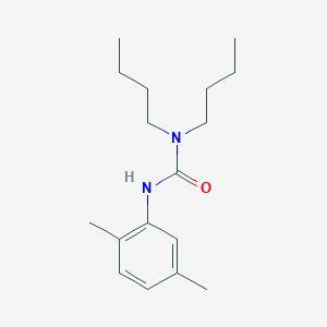 molecular formula C17H28N2O B11945470 Urea, N,N-dibutyl-N'-(2,5-dimethylphenyl)- CAS No. 86781-20-6