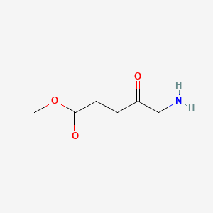 molecular formula C6H11NO3 B1194557 Methyl Aminolevulinate CAS No. 33320-16-0