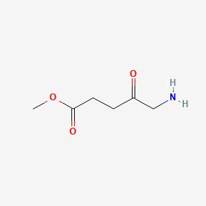 molecular formula C6H11NO3 B1194557 Methyl aminolevulinate CAS No. 33320-16-0