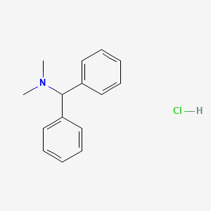 molecular formula C15H18ClN B11945589 N,N-dimethyl(diphenyl)methanamine hydrochloride CAS No. 6343-32-4