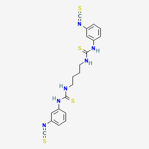 molecular formula C19H17ClF5NO4S2 B1194565 MRK 560 
