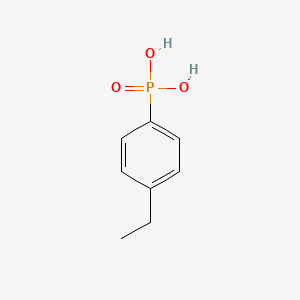 molecular formula C8H11O3P B11945650 (4-Ethylphenyl)phosphonic acid CAS No. 6873-66-1
