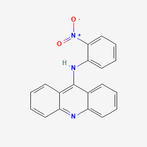 molecular formula C19H13N3O2 B11945711 N-(2-nitrophenyl)acridin-9-amine CAS No. 80260-77-1