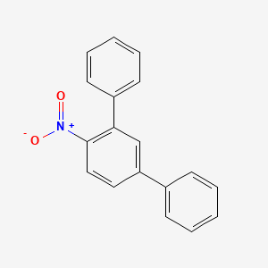 molecular formula C18H13NO2 B11945736 4'-Nitro-M-terphenyl CAS No. 19625-70-8