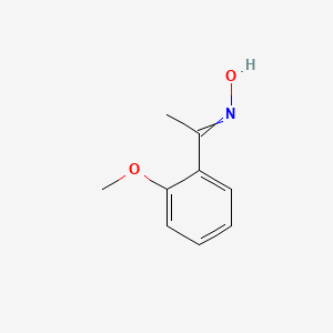molecular formula C9H11NO2 B11945884 1-(2-Methoxyphenyl)ethan-1-one oxime CAS No. 22233-79-0