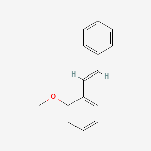 molecular formula C15H14O B11945914 2-Methoxystilbene CAS No. 15638-10-5