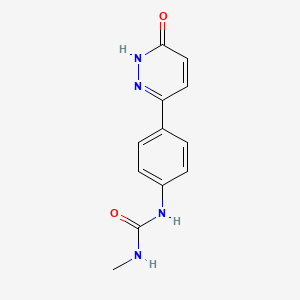 6-(4-(3-Methylureido)phenyl)-3(2H)-pyridazinone