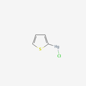 molecular formula C4H3ClHgS B11945984 Chloro-2-thienylmercury CAS No. 5857-39-6