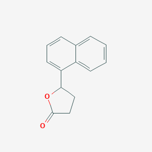 molecular formula C14H12O2 B119460 5-Naphthalen-1-yloxolan-2-one CAS No. 180987-85-3