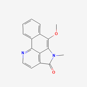 molecular formula C16H12N2O2 B1194603 Eupolauramine 