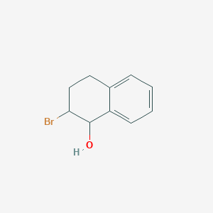 molecular formula C10H11BrO B11946111 2-Bromo-1,2,3,4-tetrahydronaphthalen-1-ol 