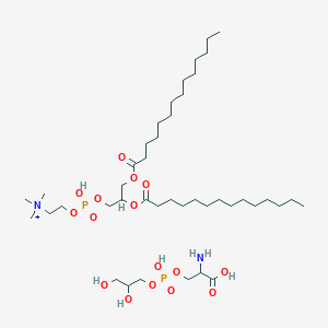 molecular formula C42H87N2O16P2+ B1194612 脂质体 