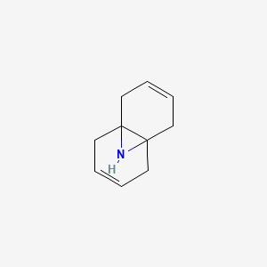 molecular formula C10H13N B11946193 Naphthalen-4a,8a-imine, 1,4,5,8-tetrahydro- CAS No. 36191-26-1